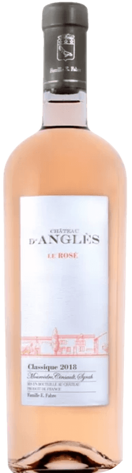 Chateau D'Angles, Classqiue Rose, 2021