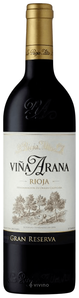 La Rioja Alta S.A., Gran Reserva Vina Arana, 2016