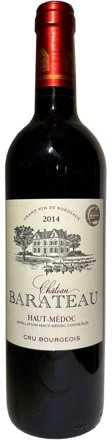 Chateau Barateau, Haut-Medoc Cru Bourgeois, 2014