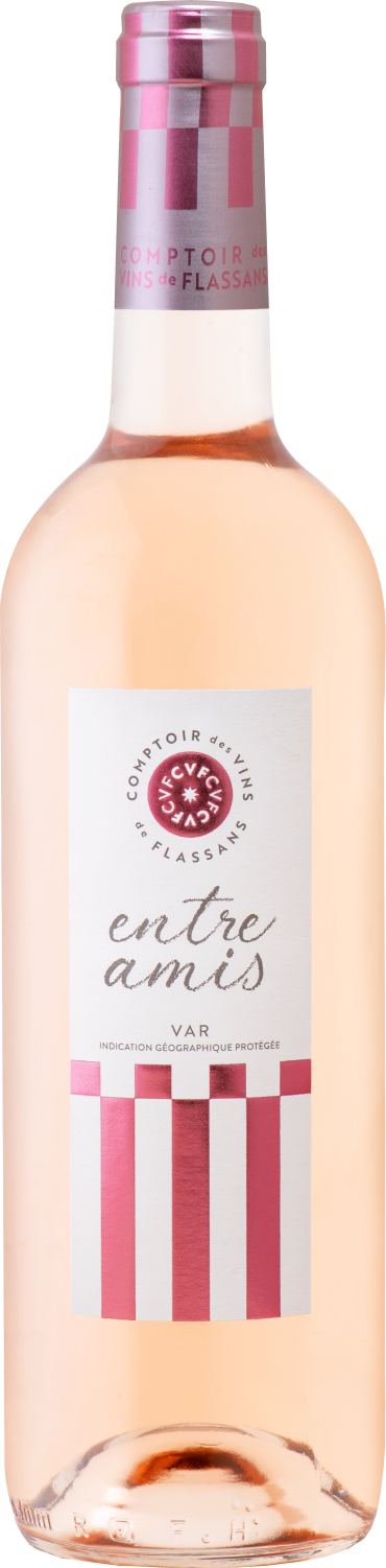 Le Comptoir des Vins de Flassans, Entre Amis Rose, NV